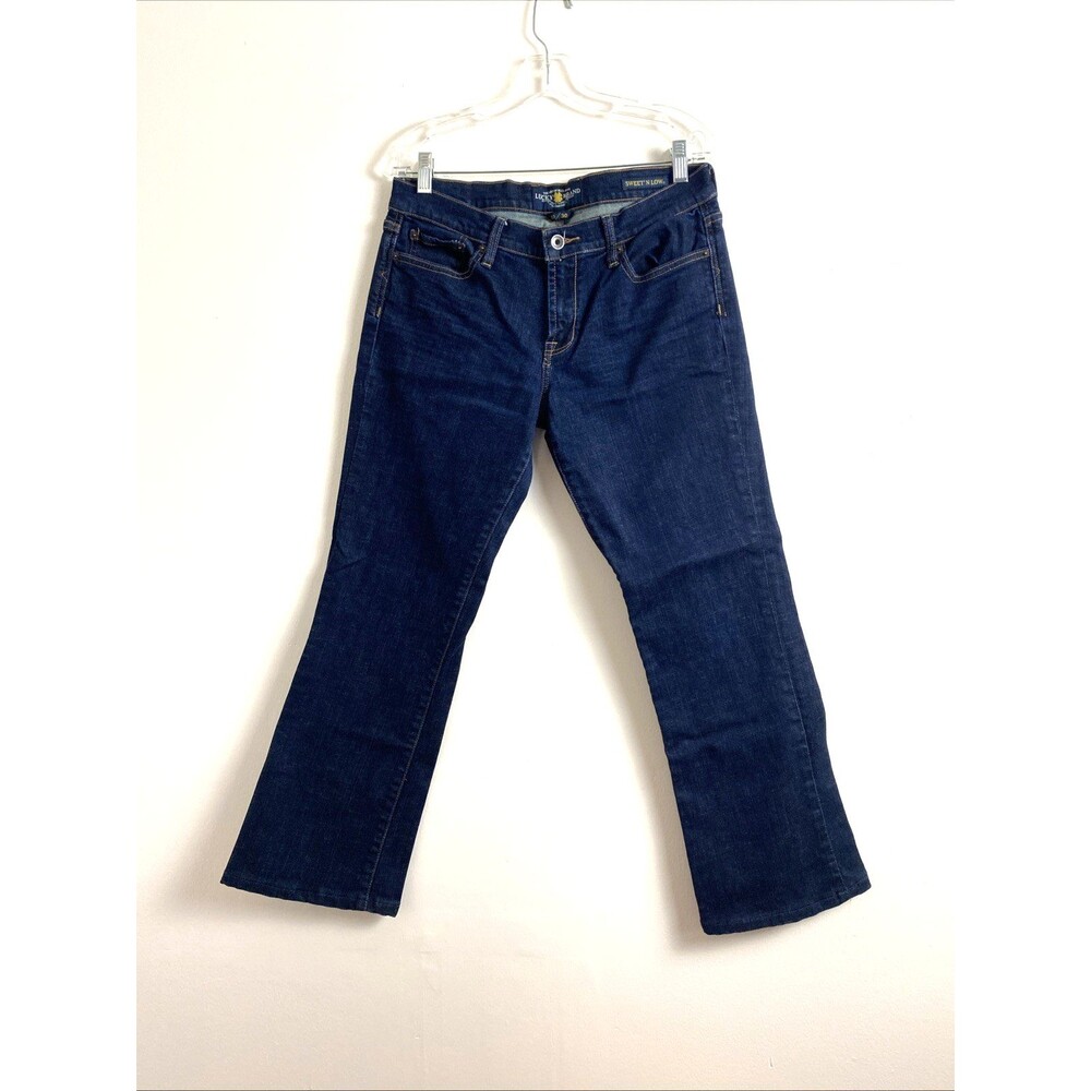 Lucky Brand Sweet N Low Bootcut Jeans Women's 30 Dark Wash Stretch Mid Rise